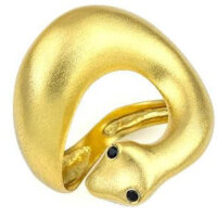 Δαχτυλίδι από Ασήμι Επιχρυσωμένο και Ζαφείρια - ap2528