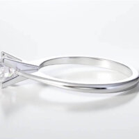 Μονόπετρο Δαχτυλίδι Diamond Jools Λευκόχρυσο 18 Καράτια με Διαμάντι Brilliant F VS1 - dj023