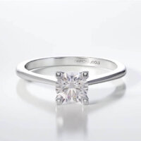 Μονόπετρο Δαχτυλίδι Diamond Jools Λευκόχρυσο 18Κ & Διαμάντι Brilliant F VS1 - dj023