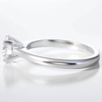 Μονόπετρο Δαχτυλίδι Diamond Jools Λευκόχρυσο 18Κ με Διαμάντι Brilliant F VS1 - dj016