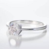 Μονόπετρο Δαχτυλίδι Diamond Jools Λευκόχρυσο 18Κ & Διαμάντι Brillant G VS1 - dj013