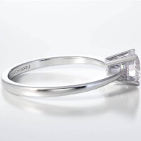 Μονόπετρο Δαχτυλίδι Diamond Jools Λευκόχρυσο 18 Καράτια με Διαμάντι Brilliant G VS1 - dj013