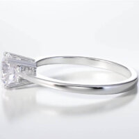 Μονόπετρο Δαχτυλίδι Diamond Jools Λευκόχρυσο Κ18 & Διαμάντι Brilliant G VS1 - dj013