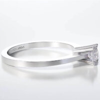 Μονόπετρο Δαχτυλίδι Diamond Jools Λευκόχρυσο Κ18 με Διαμάντι Brilliant G VS1 - dj009