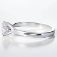 Μονόπετρο Δαχτυλίδι Diamond Jools Λευκόχρυσο 18 Καράτια & Διαμάντι Brilliant F VS1 - dj019