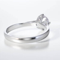 Μονόπετρο Δαχτυλίδι Diamond Jools Λευκόχρυσο 18 Καράτια & Διαμάντι Brilliant F VS1 - dj022