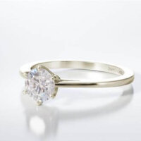 Μονόπετρο Δαχτυλίδι Diamond Jools Χρυσό Κ18 με Διαμάντι Brilliant E VS1 - dj018
