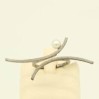 Δαχτυλίδι Ασημένιο με Μαργαριτάρι - sr006