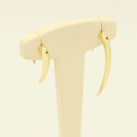 Σκουλαρίκια Ασημένια Επιχρυσωμένα Ασύμμετρα - se015