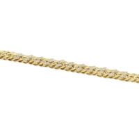 Χρυσή Αλυσίδα Χειρός 14Κ με Ζιργκόν - gb254055