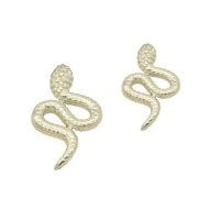 Σκουλαρίκια Ασημένια "Φίδια" - es2075