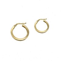 Σκουλαρίκια Κρίκοι 14Κ - ge256925