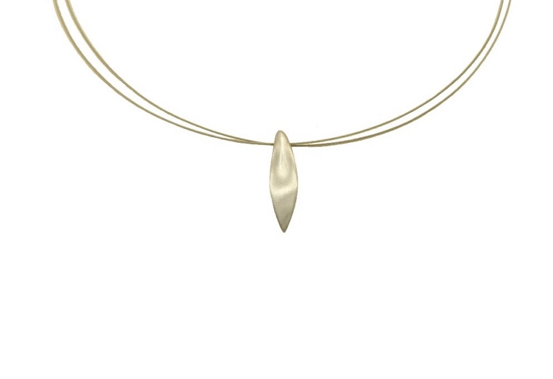 Silver Pendant Rhodium Plated - rhn168