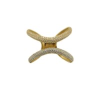 14 Carat Gold Ring with Zircon - gr821