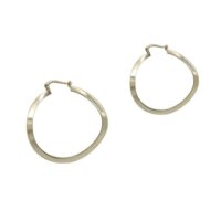 14K White Gold Crystals - wge023
