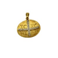 Constantinato Two Sided Jewellery 14K Gold - gk090