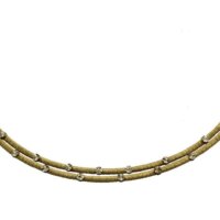 14Κ Διπλό Χρυσό Κολιέ - gn983