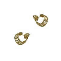 14Κ Χρυσά Ανοιχτά Κρικάκια - ge525