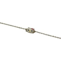 Ασημένιο Βραχιόλι Γατούλα - bs1778