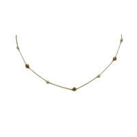 14Κ Χρυσό Κολιέ με Μαργαριτάρια - gn1822