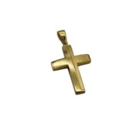 Ανδρικός Χρυσός Σταυρός 14Κ - gs0856