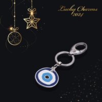 Κλειδοθήκη 2024 Μπλε Μάτι - lucky24_g16