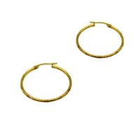 9Κ Χρυσοί Λεπτοί Κρίκοι - ge558