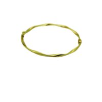 Επίχρυση Στριφτή Χειροπέδα από Ασήμι - sb235y