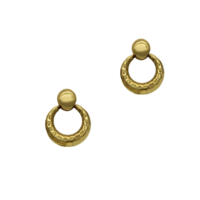 14Κ Χρυσά Σκουλαρίκια Κρίκοι - ge378