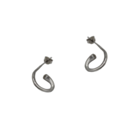 Ασημένια Σκουλαρίκια με Ζιρκόν - se3676