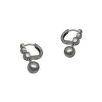 Ασημένια Σκουλαρίκια 4 Μπίλιες - se3485