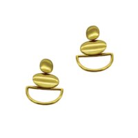 Σκουλαρίκια Ημικύκλια από Ασήμι - se3437