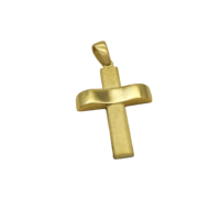 Χρυσός Βαπτιστικός Σταυρός 14Κ - gs926