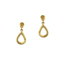 Σκουλαρίκια Χρυσές Σταγόνες 14Κ - ge568