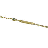 Χρυσή Παιδική Ταυτότητα 9Κ - gb2105