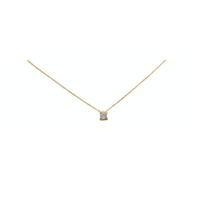 9Κ Χρυσό Μονόπετρο Κολιέ με Ζιρκόν - gn154274