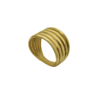 14Κ Χρυσό Πενταπλό Δαχτυλίδι - gr52620