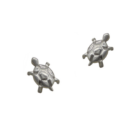 Ασημένια Σκουλαρίκια Χελωνίτσες - se2796