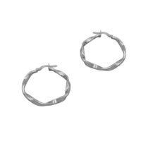 Ασημένιοι Λεπτοί Κρίκοι - lu451