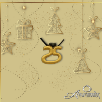 Επίχρυσο Κολιέ Γούρι Καρδιά 2025 από Ασήμι - lucky25_kg15