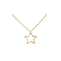 14Κ Χρυσό Κολιέ Αστέρι - gn9030