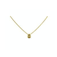 Ασημένια Ζιρκόν Σταγόνα - zn2614