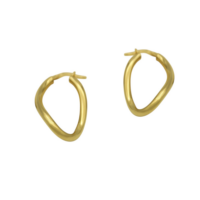 Επίχρυσοι Κρίκοι από Ασήμι - se3016