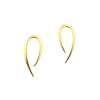 Ασημένια Σκουλαρίκια Επίχρυσα - os2786