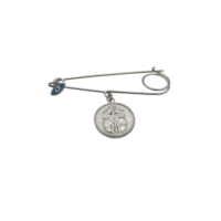 Ασημένια Παραμάνα Κωνσταντινάτο με Ματάκι - sk612