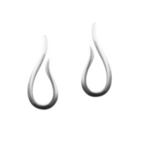 Σκουλαρίκια Φλόγες από Ασήμι - os2809