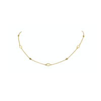 Χρυσό Κολιέ 14Κ με Ζιρκόν - gn2031