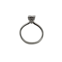 Λευκόχρυσο Δαχτυλίδι 18 Καράτια Διαμάντια Μπριγιάν - em124