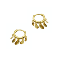 Κρικάκια από Ασήμι Επιχρυσωμένο - se2993