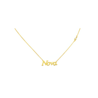 9Κ Χρυσό Κολιέ Νονά - gn165038